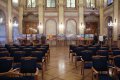 Akce začínala setkáním v prostorách Valdštejnského paláce na jehož začátku se hosté mohli podívat na výstavu Moniky Navrátilové