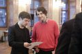 ... poslední přípravy před začátkem programu 
